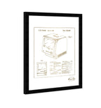 Apple Macintosh 128K 1986 - Noir II Gold