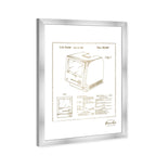 Apple Macintosh 128K 1986 - Noir II Gold