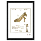 Malletier DESIGN FOR A SHOE 1936 Gold