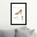 Malletier DESIGN FOR A SHOE 1936 Gold