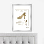 Malletier DESIGN FOR A SHOE 1936 Gold