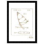 wind surfboard 1978 Gold