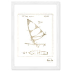 wind surfboard 1978 Gold