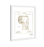 Toilet-paper roll 1891 I Gold
