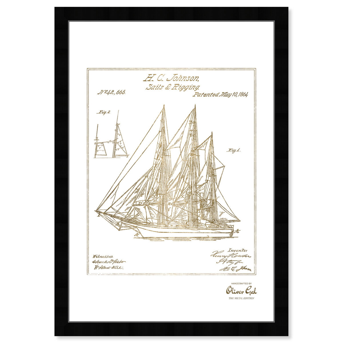 Sail and Rigging 1864 Gold Main image