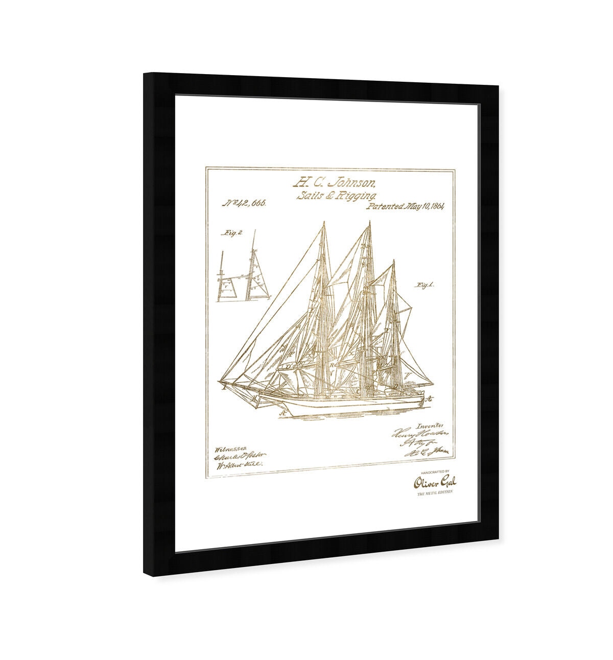 Sail and Rigging 1864 Gold