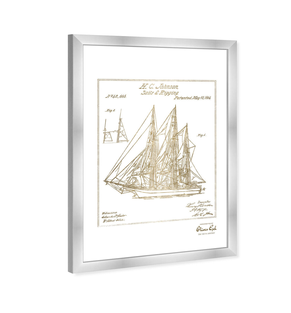 Sail and Rigging 1864 Gold