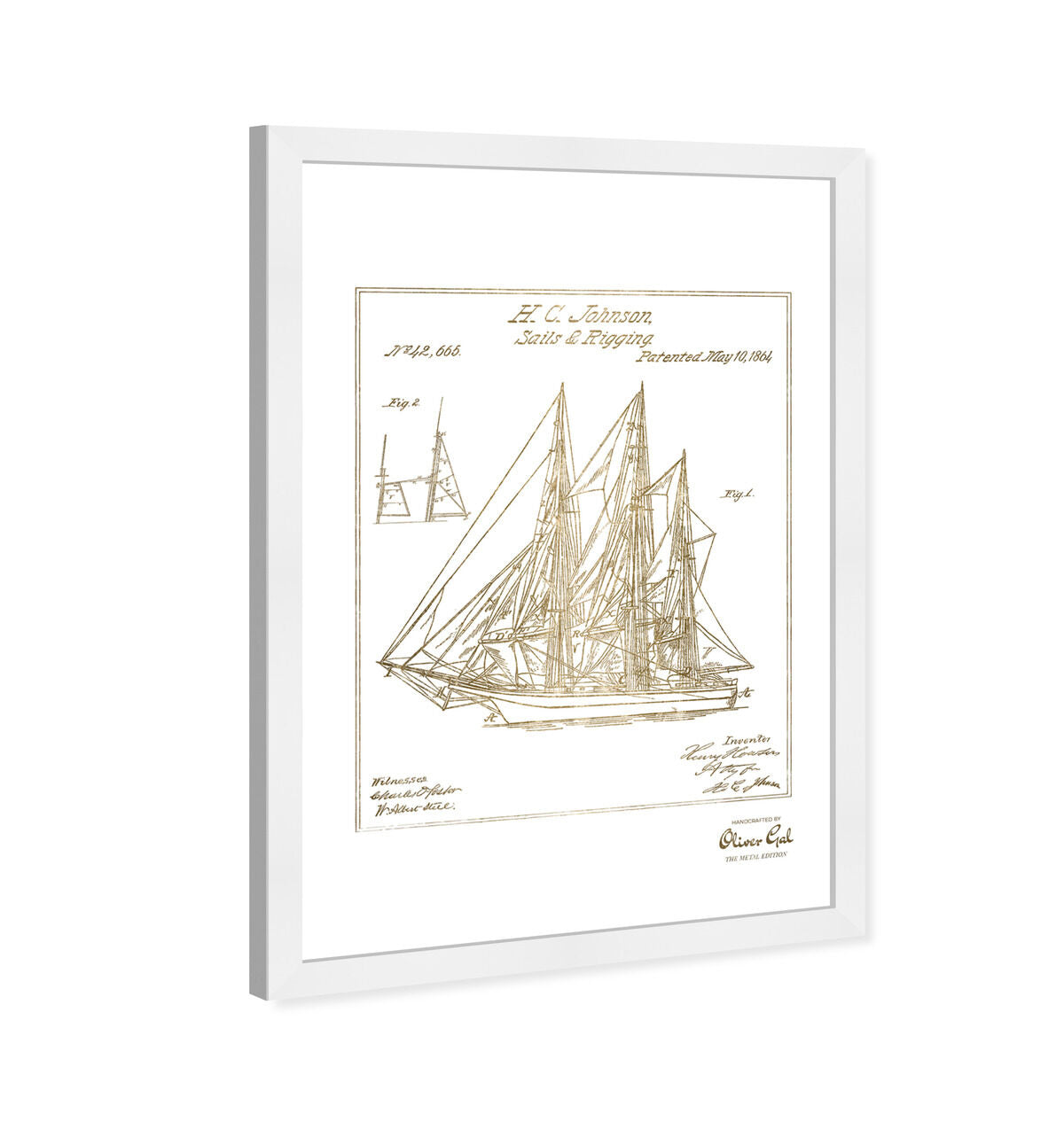 Sail and Rigging 1864 Gold