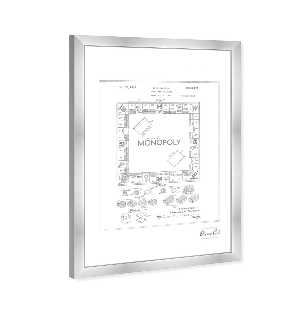 Monopoly 1935, Silver Foil