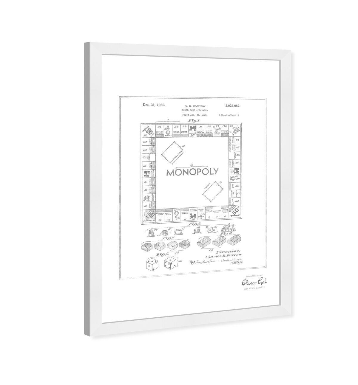 Monopoly 1935, Silver Foil