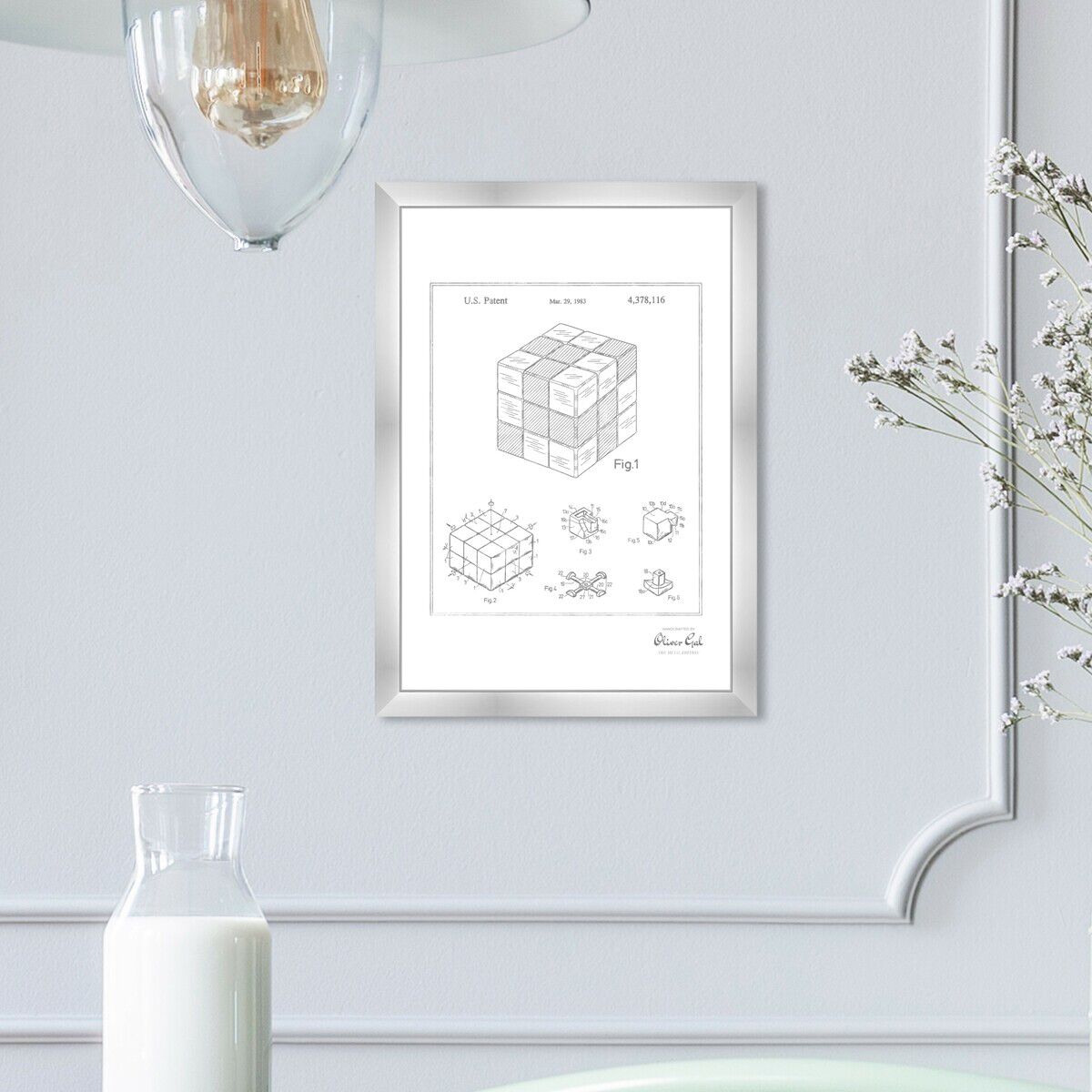 Spatial Logical Toy 1983, Silver Foil
