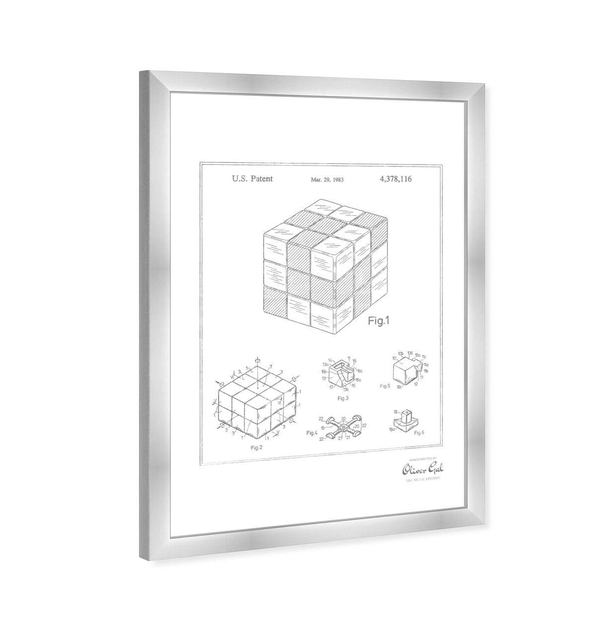 Spatial Logical Toy 1983, Silver Foil