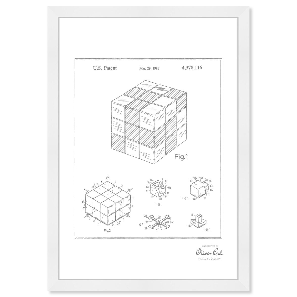 Spatial Logical Toy 1983, Silver Foil
