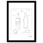 Coca Cola Bottle 1937, Silver Foil