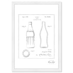 Coca Cola Bottle 1937, Silver Foil
