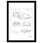 Ferrari F40 1990, Silver Foil