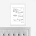 Ferrari F40 1990, Silver Foil