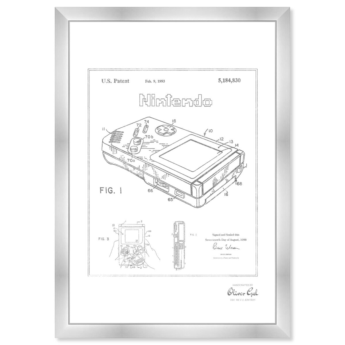 Gameboy 1993, Silver Foil