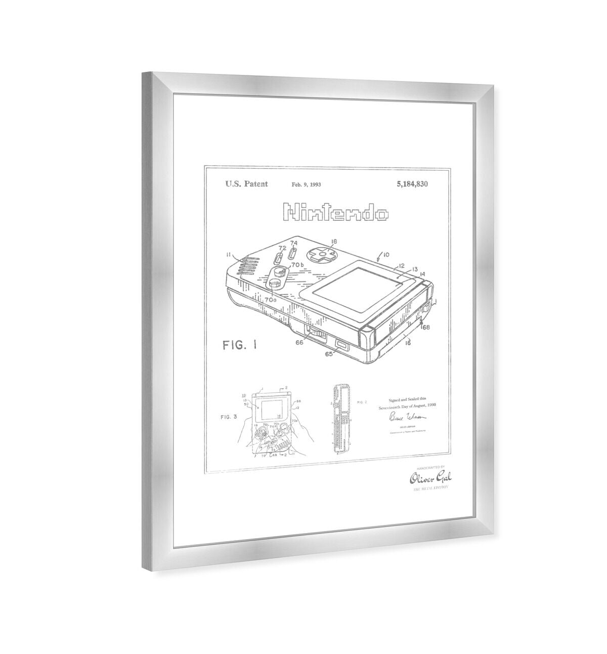 Gameboy 1993, Silver Foil
