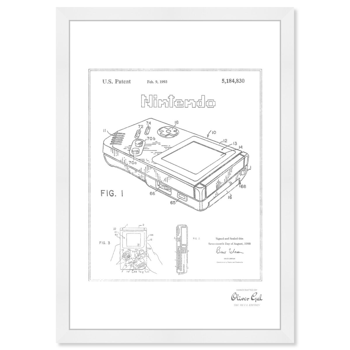 Gameboy 1993, Silver Foil