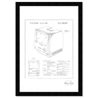 Apple Macintosh 128K 1986, Silver Foil