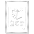 Apple Macintosh 128K 1986, Silver Foil