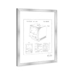Apple Macintosh 128K 1986, Silver Foil