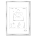 Birkin handbag 2009, Silver Foil