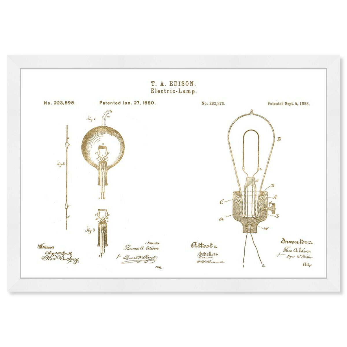 Vintage Electric Lamps,
