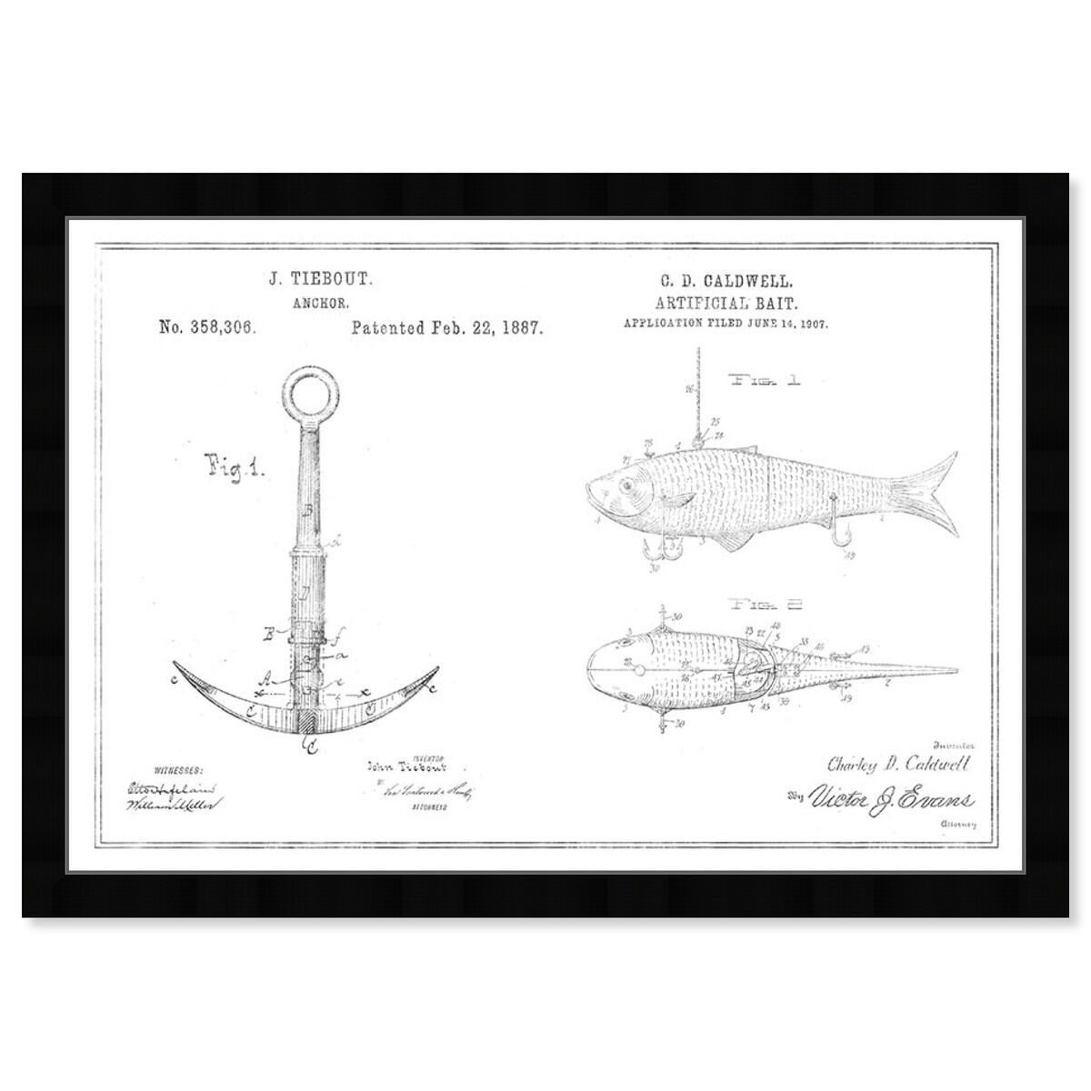 Anchor and Bait, Silver Foil Main image