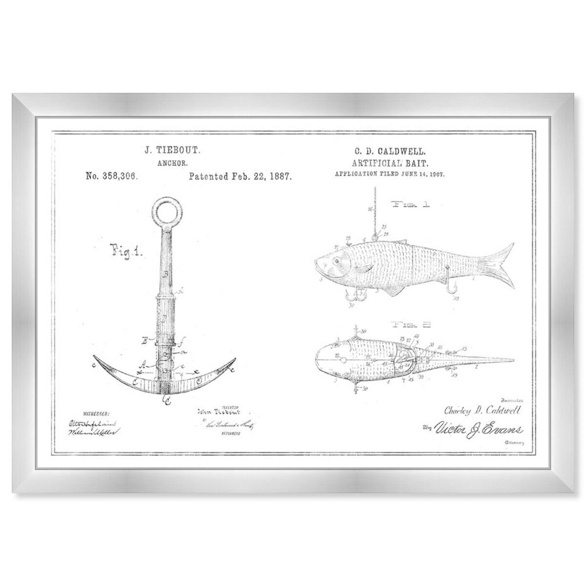 Anchor and Bait, Silver Foil