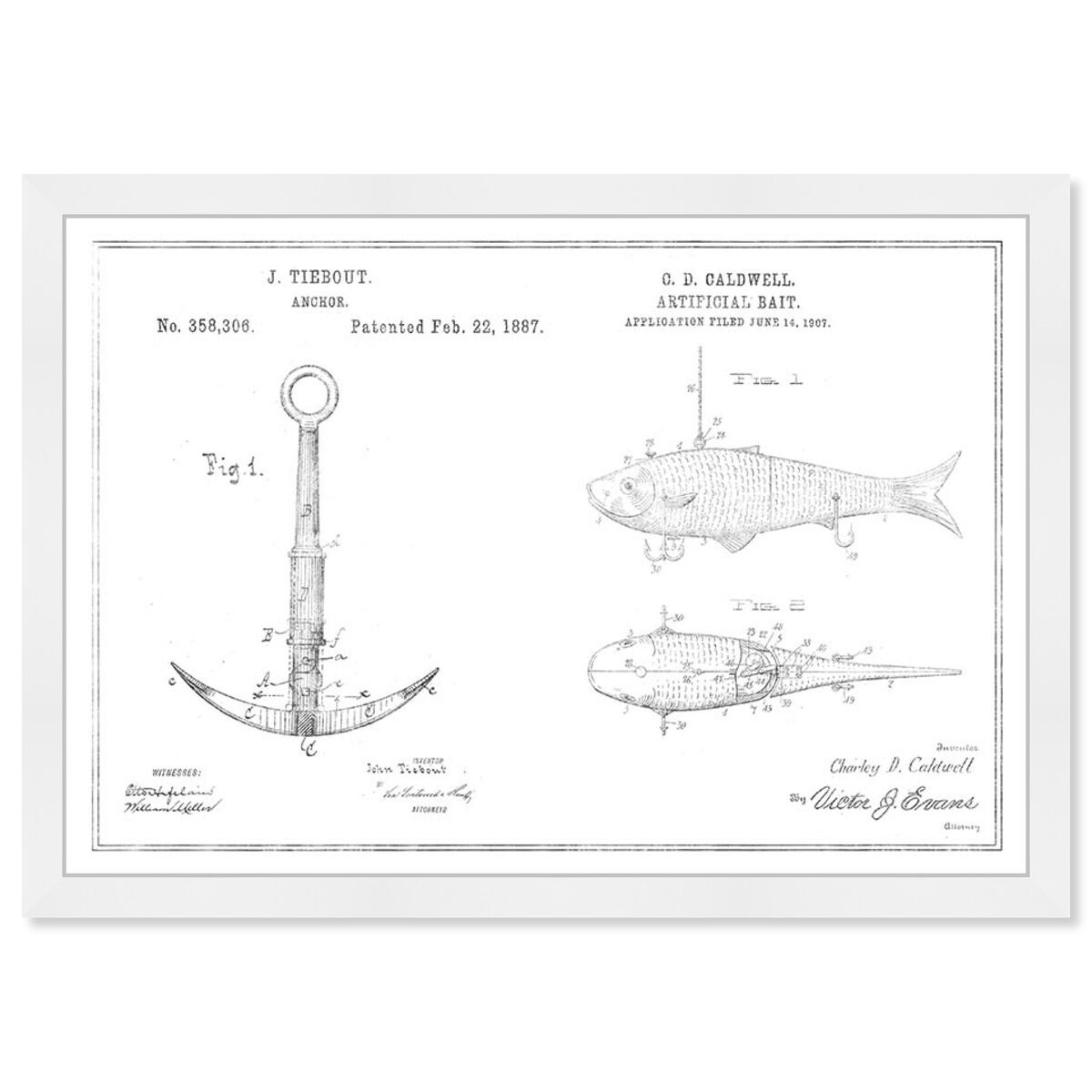 Anchor and Bait, Silver Foil