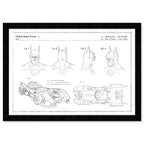 Batmobile and Accessories 19909, Silver Foil