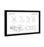 Batmobile and Accessories 19909, Silver Foil
