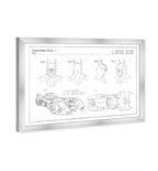 Batmobile and Accessories 19909, Silver Foil