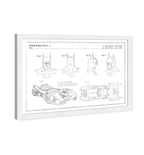 Batmobile and Accessories 19909, Silver Foil