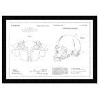 Football Helmet and Apparel, Silver Foil