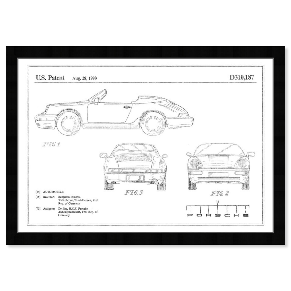 Porsche 911 1990, Silver Foil