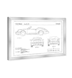 Porsche 911 1990, Silver Foil