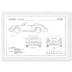 Porsche 911 1990, Silver Foil