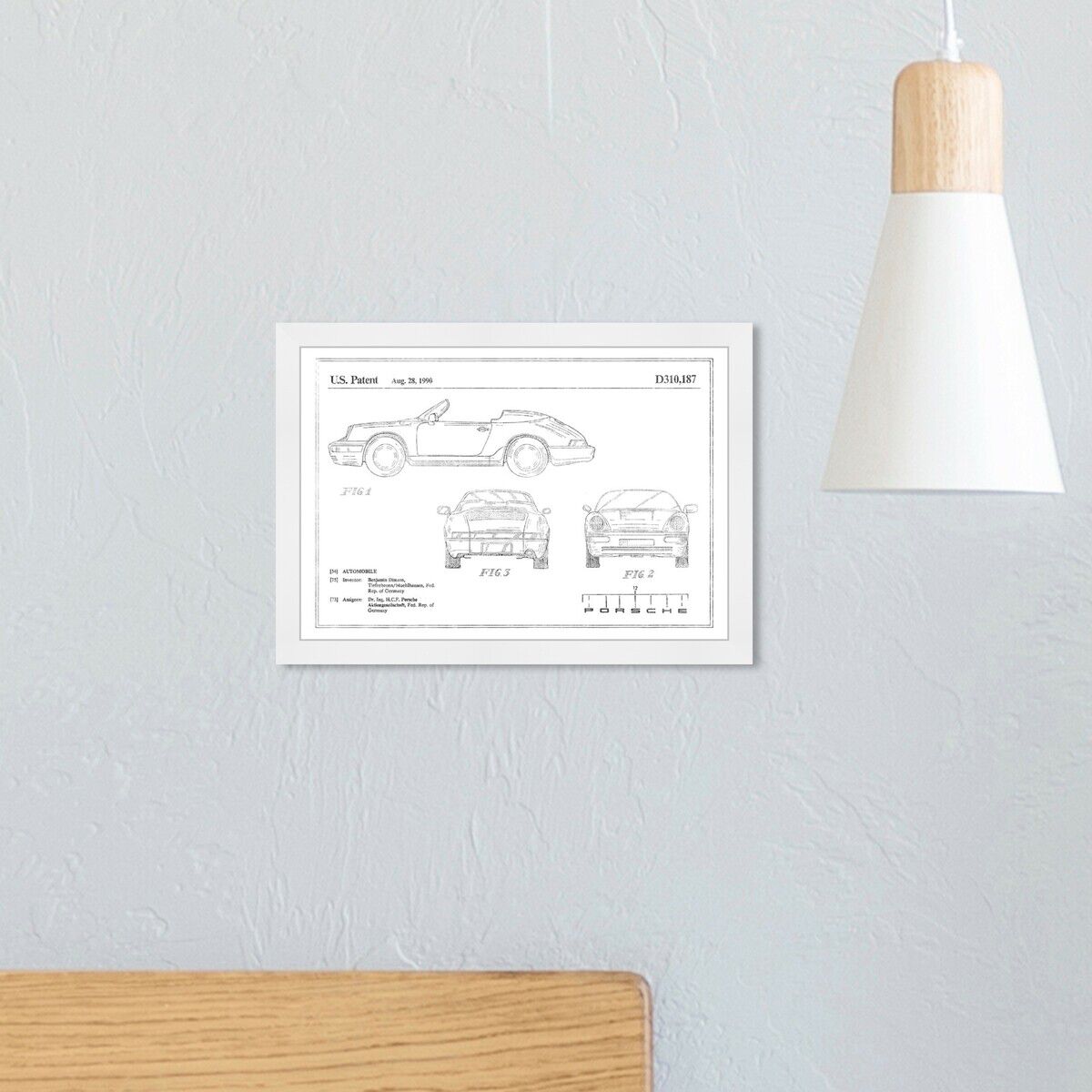 Porsche 911 1990, Silver Foil