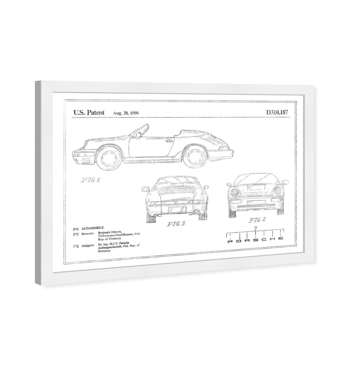 Porsche 911 1990, Silver Foil