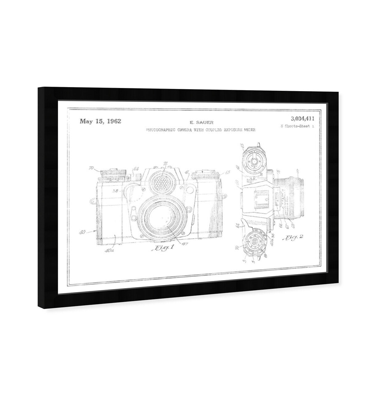 Sauer Camera 1962, Silver Foil