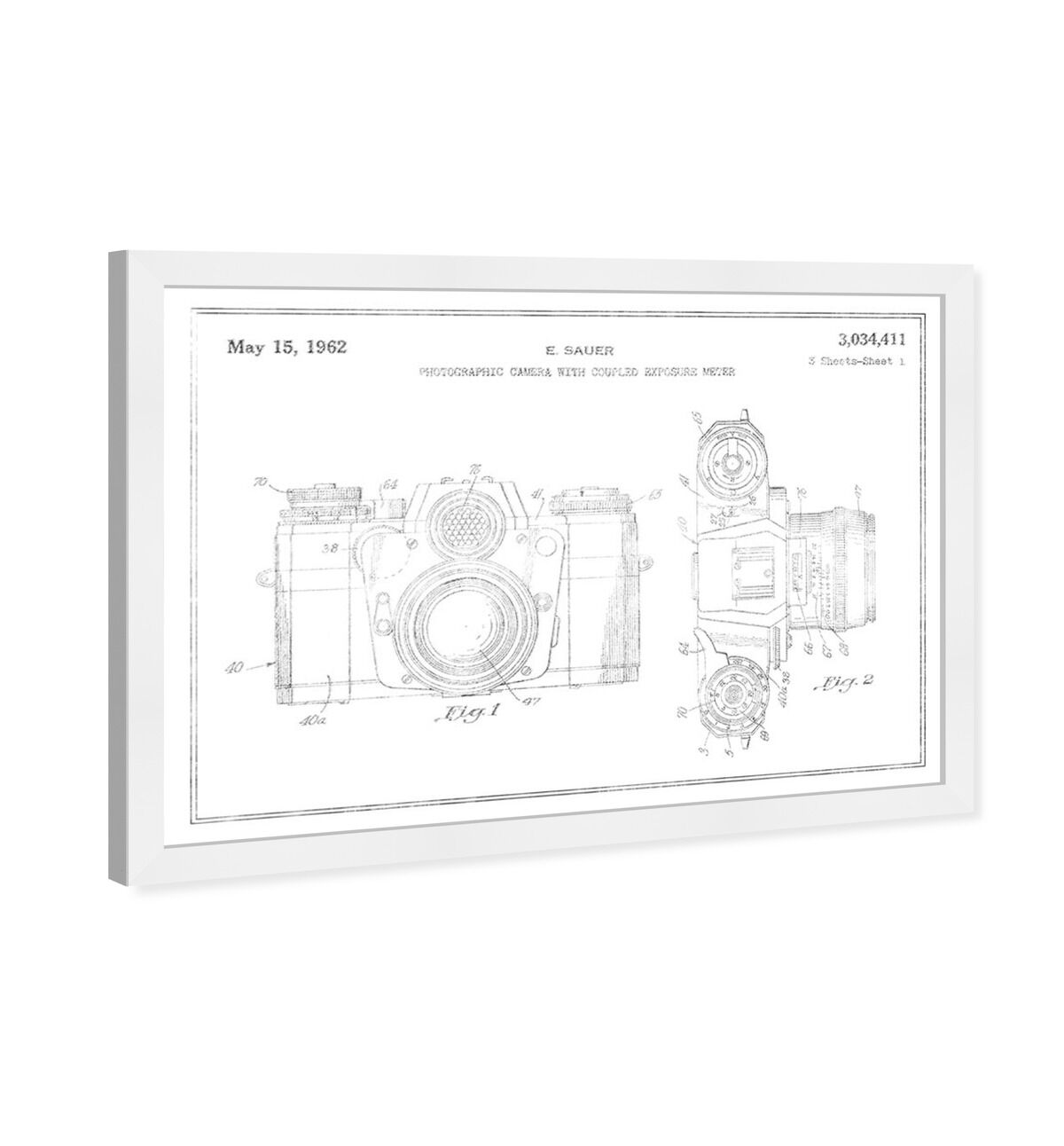 Sauer Camera 1962, Silver Foil