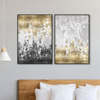 Precious Metals - Set of 2 - with hand-applied Gold Leaf