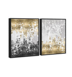 Precious Metals - Set of 2 - with hand-applied Gold Leaf