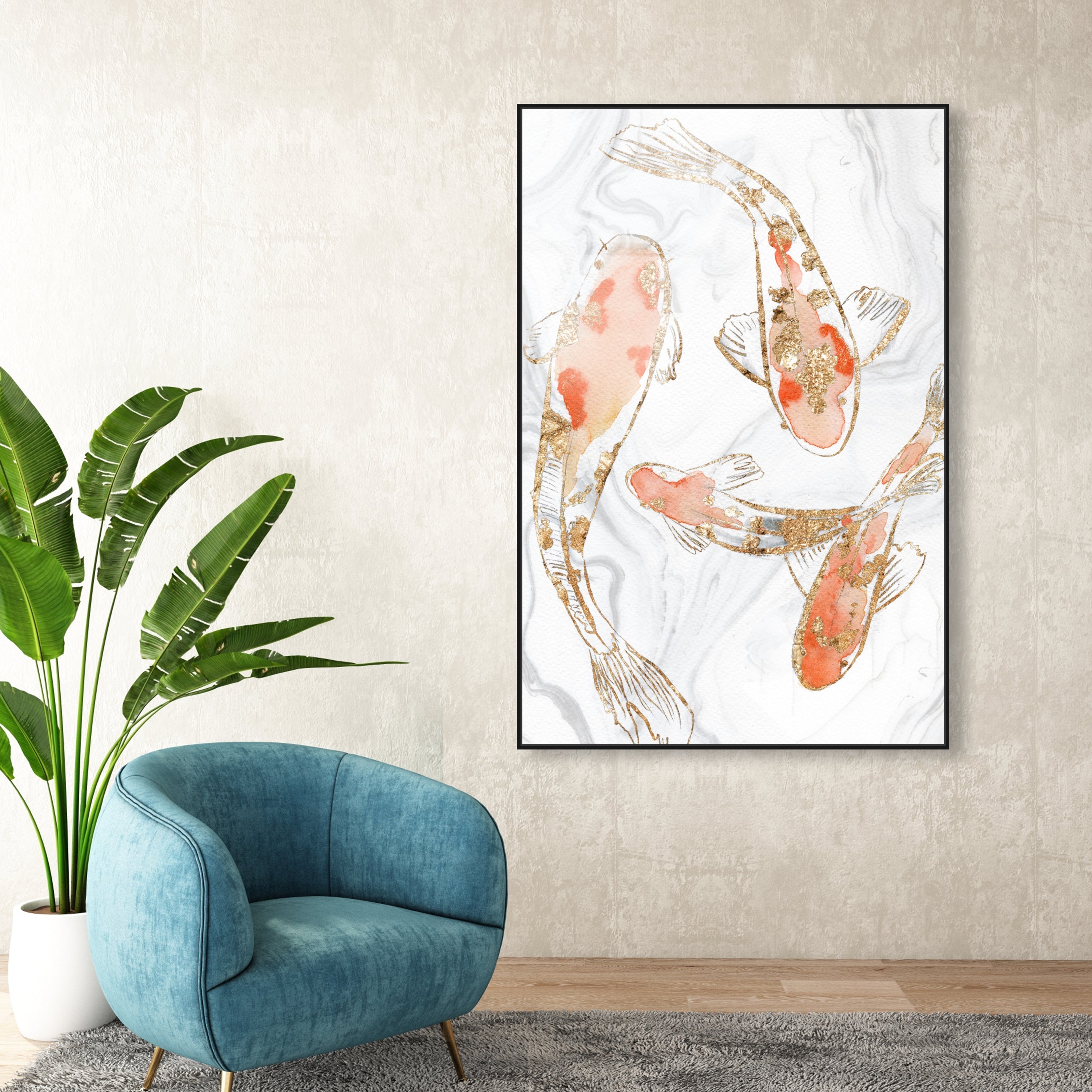 Koi Pond Marble