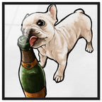 Frenchie and Bubbly