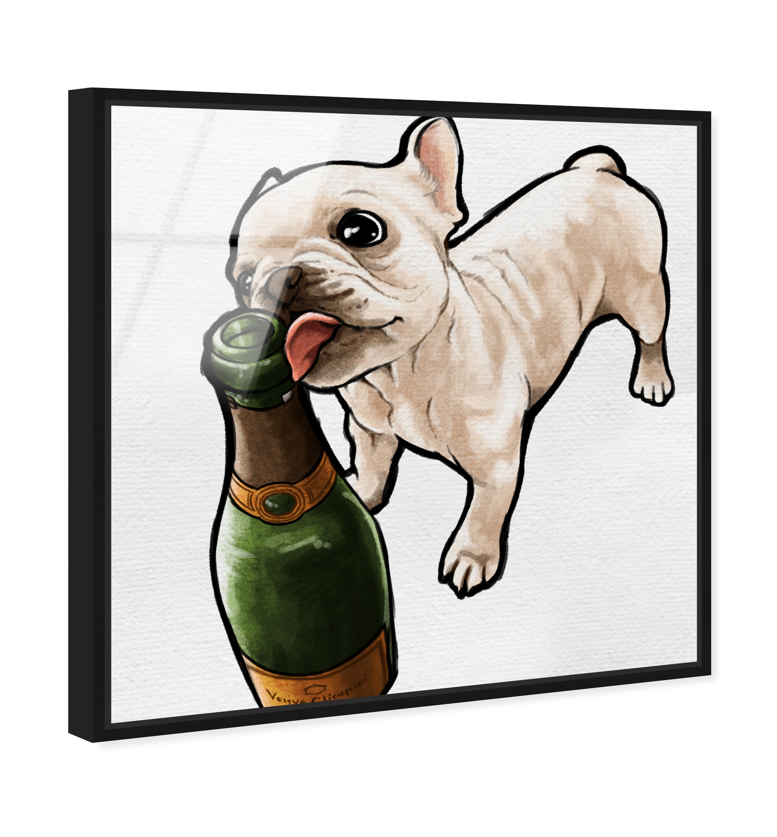 Frenchie and Bubbly