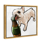 Frenchie and Bubbly
